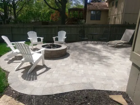 Paver patio